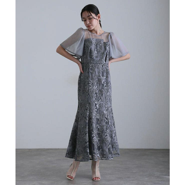 ヴィンテージ レース フレアドレス | PourVous | 詳細画像13 