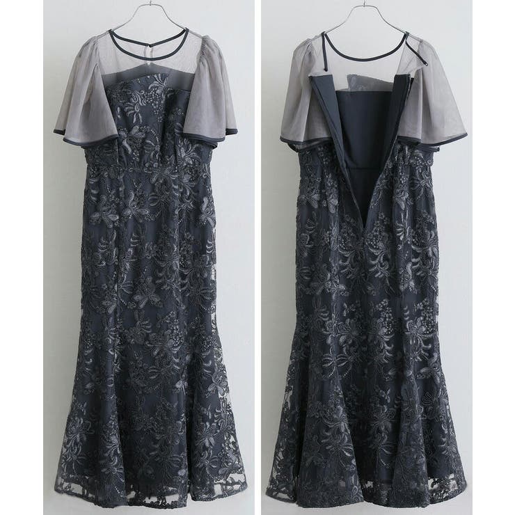 ヴィンテージ レース フレアドレス | PourVous | 詳細画像14 