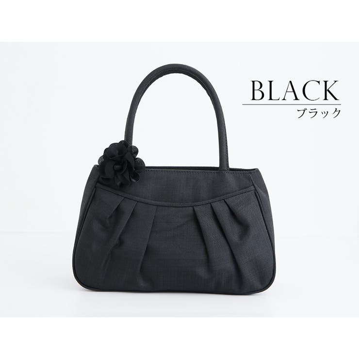 フォーマルバッグ弔事黒フォーマルバッグカバン結婚式サブバッグバッグセット礼服レディースブラックフォーマルブラックコサージュ冠婚葬祭b063【P15Aug15】