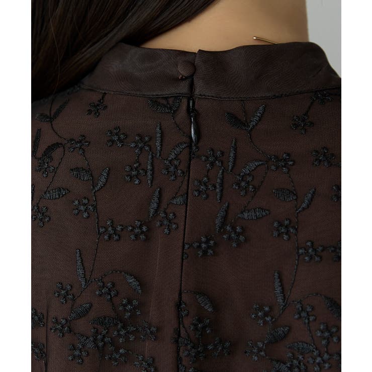 シアーバルーンスリーブドレス | PREFERIR | 詳細画像12 