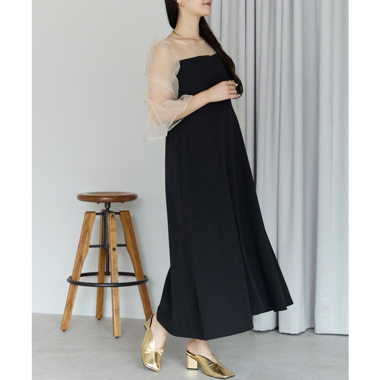 シアースリーブフレアードレス | PREFERIR | 詳細画像12 