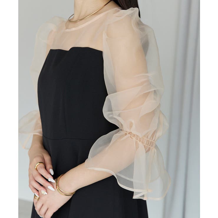 シアースリーブフレアードレス | PREFERIR | 詳細画像16 