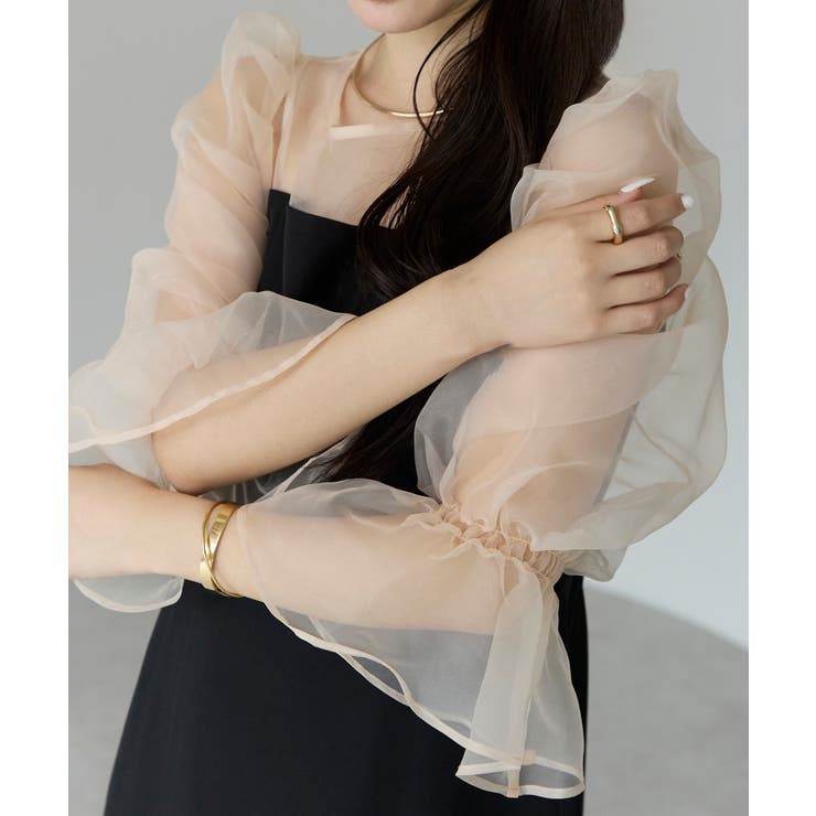 シアースリーブフレアードレス | PREFERIR | 詳細画像19 