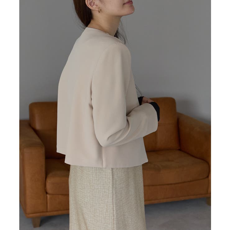 ストレッチショートジャケット | PREFERIR | 詳細画像14 