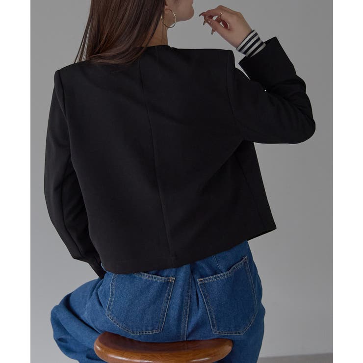 ストレッチショートジャケット | PREFERIR | 詳細画像2 