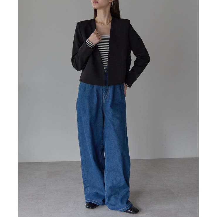 ストレッチショートジャケット | PREFERIR | 詳細画像7 