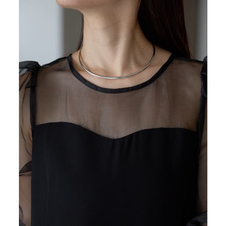 バルーンスリーブブラウス+ワイドパンツ | PREFERIR | 詳細画像28 