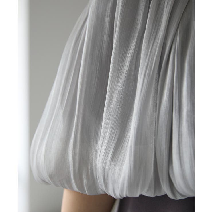 バルーンスヌード＋ノースリーブドレス | PREFERIR | 詳細画像21 