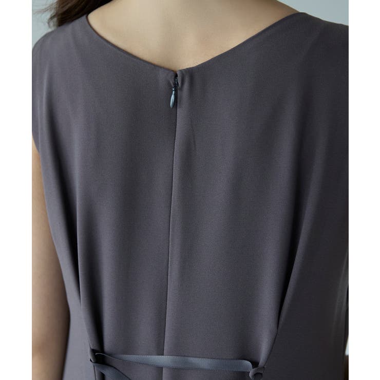 バルーンスヌード＋ノースリーブドレス | PREFERIR | 詳細画像30 