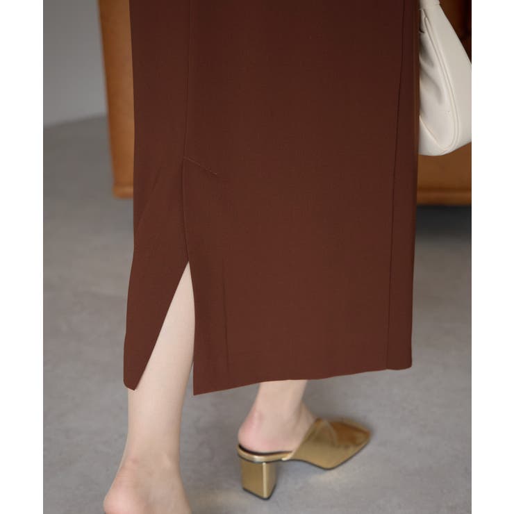 ドットチュール切り替えペプラムドレス | PREFERIR | 詳細画像16 