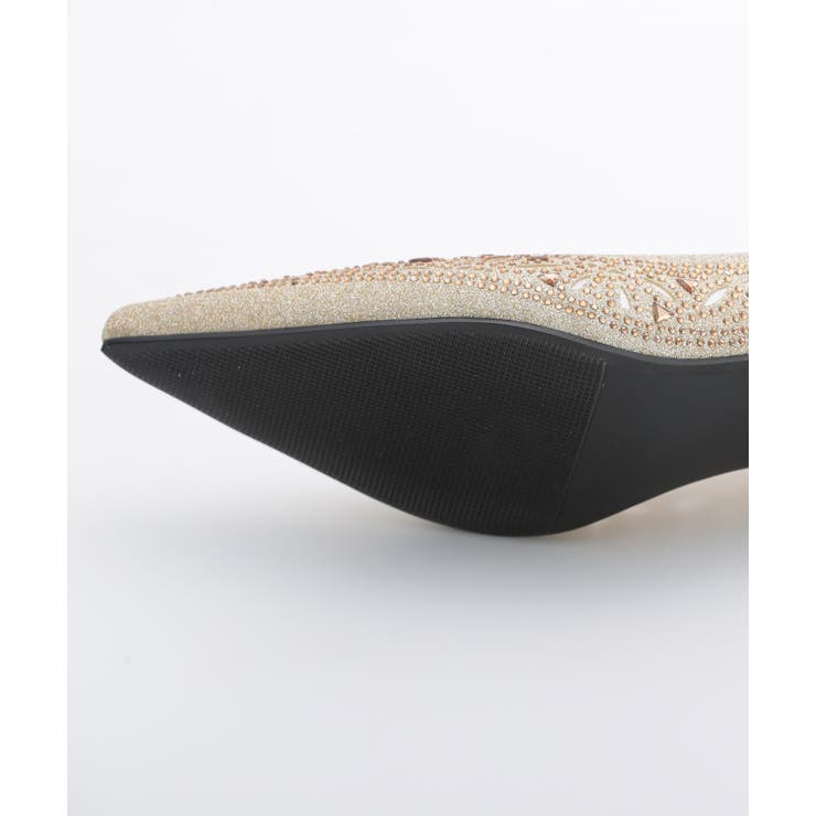 幾何柄グリッターパンプス | PREFERIR | 詳細画像3 