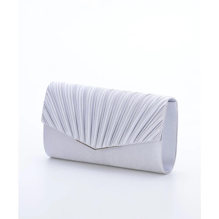 3WAYサテン プリーツパーティークラッチバッグ | PREFERIR | 詳細画像10 
