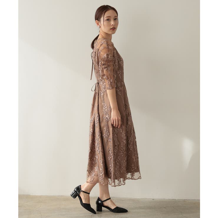 グリッターチャンキーヒールパンプス | PREFERIR | 詳細画像16 