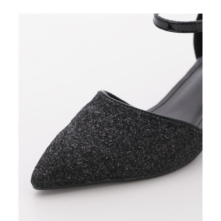 グリッターチャンキーヒールパンプス | PREFERIR | 詳細画像18 