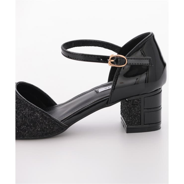 グリッターチャンキーヒールパンプス | PREFERIR | 詳細画像19 