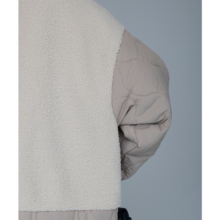 キルティングボアコート | PREFERIR | 詳細画像13 