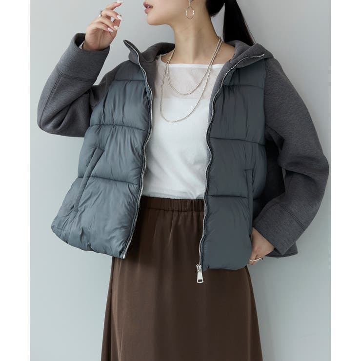 中わた切り替えブルゾン | PREFERIR | 詳細画像16 