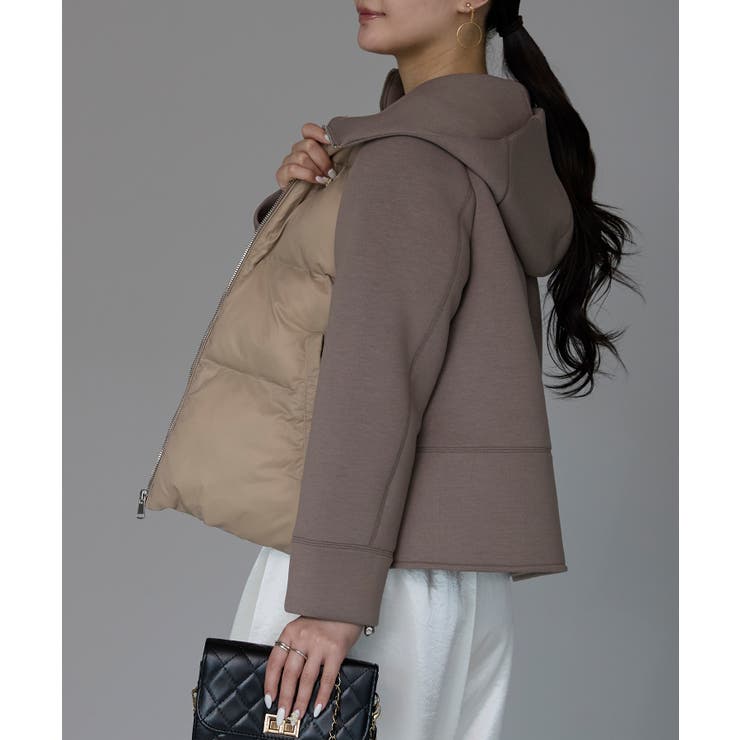 中わた切り替えブルゾン | PREFERIR | 詳細画像2 