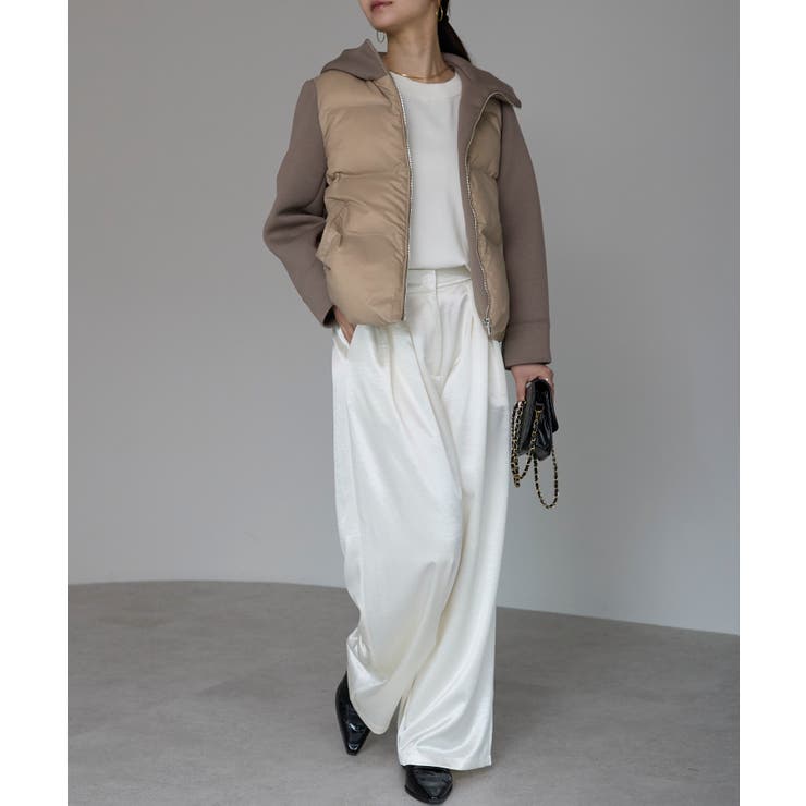 中わた切り替えブルゾン | PREFERIR | 詳細画像4 