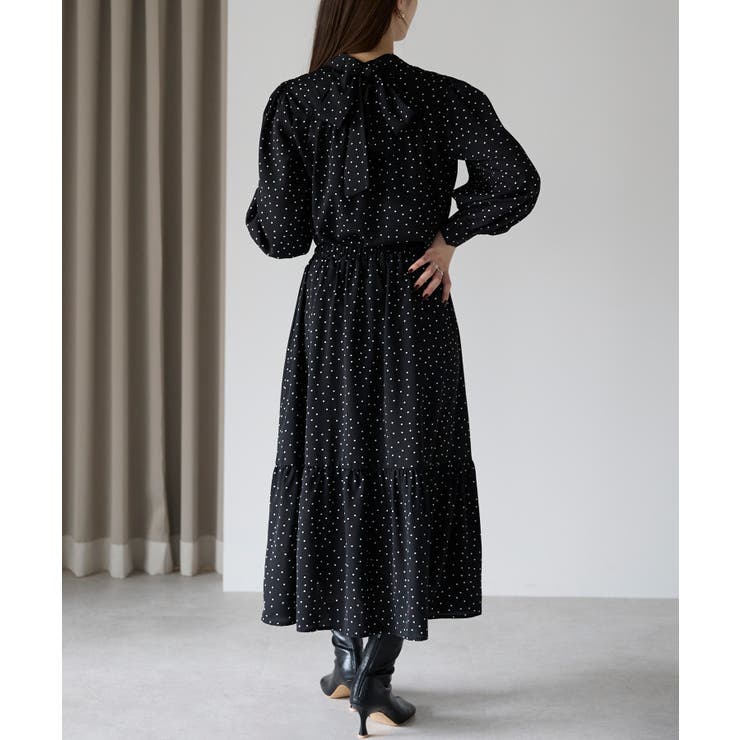 ドット柄ティアードスカート | PREFERIR | 詳細画像11 