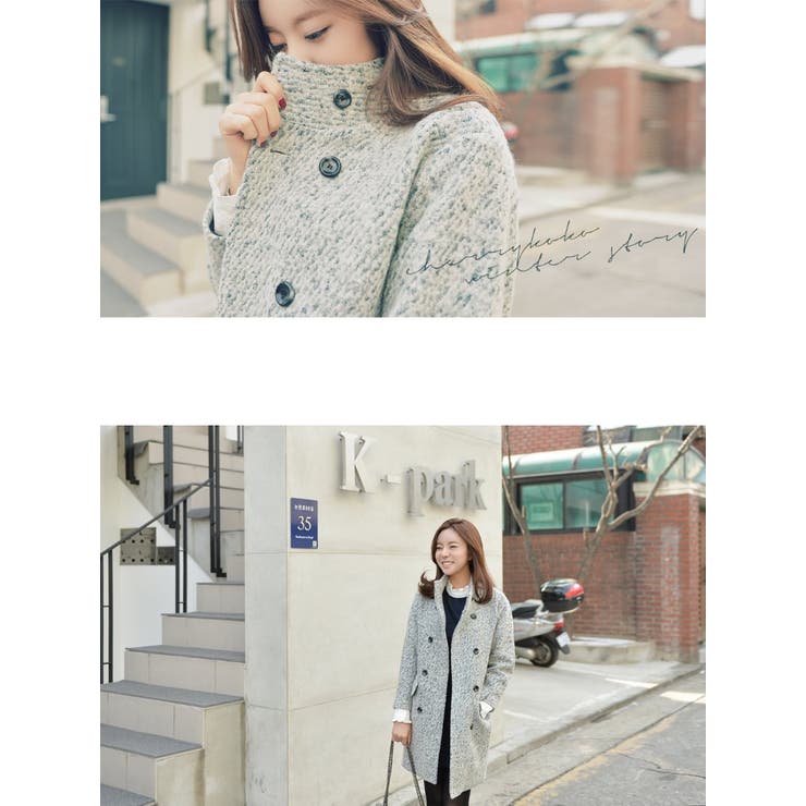 【CHERRYKOKO】ロングコート[品番：AD000002221]｜PREMIUM  K（プレミアムケー）のレディースファッション通販｜SHOPLIST（ショップリスト）