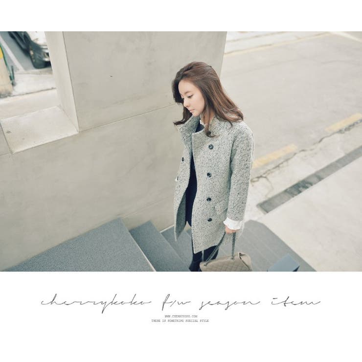 【CHERRYKOKO】ロングコート[品番：AD000002221]｜PREMIUM  K（プレミアムケー）のレディースファッション通販｜SHOPLIST（ショップリスト）