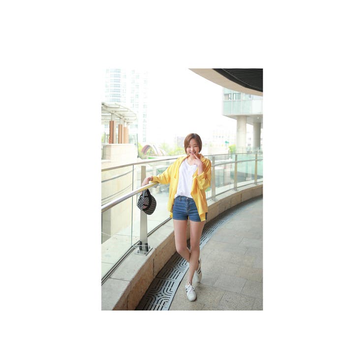 イエローツイードノーカラージャケット/S.M.L/2023SS | trendgossip