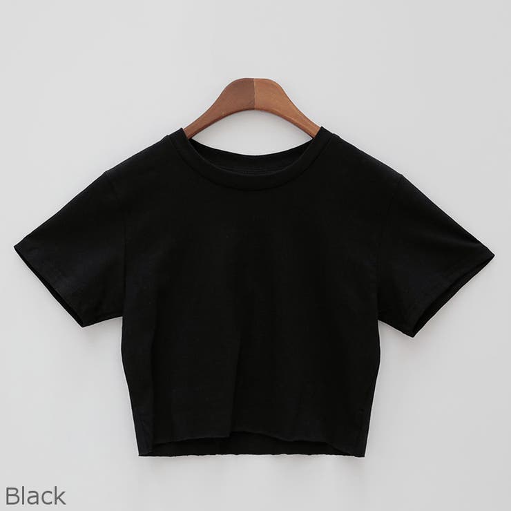 いたずらセクシークロップドTシャツ ショート丈 短い丈[品番 いたずらセクシークロップドTシャツ ショート丈 短い丈[品番