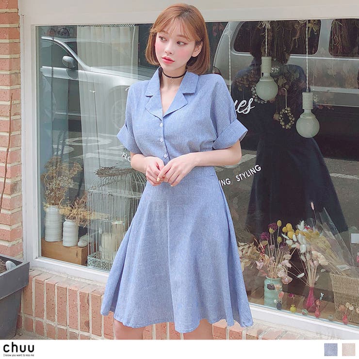 ピンストライプワンピース Aライン ふんわり 品番 Ad Premium K プレミアムケー のレディースファッション通販 Shoplist ショップリスト