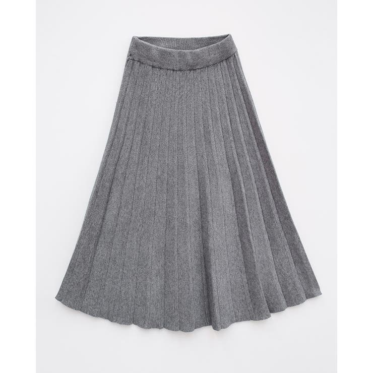 ダークブラウン 縦ストライプ ゴムウエスト スカート スカート】 ボトムス 黒 ブラック レース ロング丈 フレア