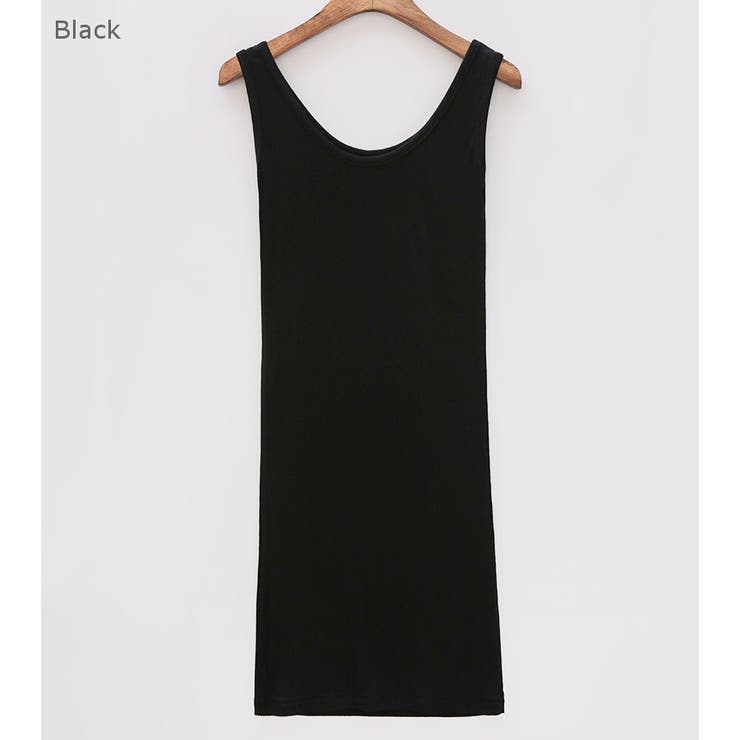 akiki 　美品ノースリーブミニワンピース サイズ36 スリムリブミニワンピース ワンピース ノースリーブ[品番