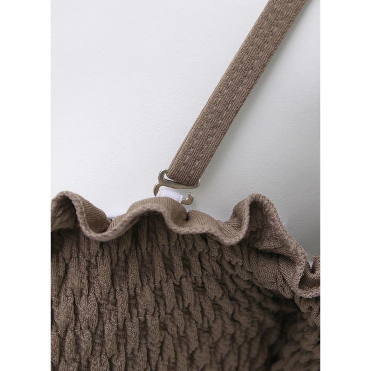 カプチーノフリルワンピース 水着 オフショルダー | PREMIUM K | 詳細画像16 