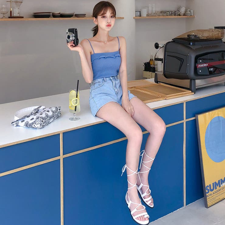 kealopiko ケアロピコ 水色キャミソール kealopiko ケアロピコ 水色