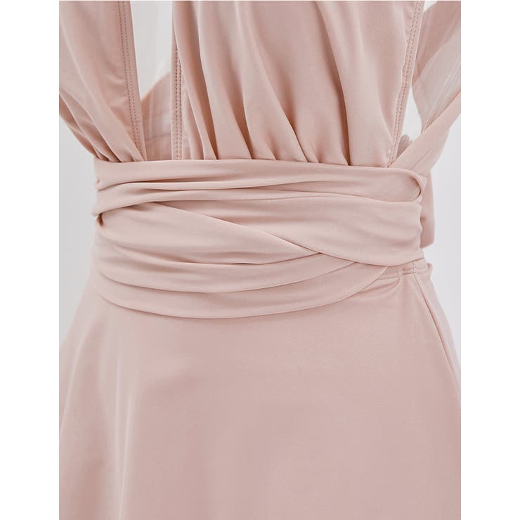 ストラップリボンワンピース 水着 フレアスカート | PREMIUM K | 詳細画像18 