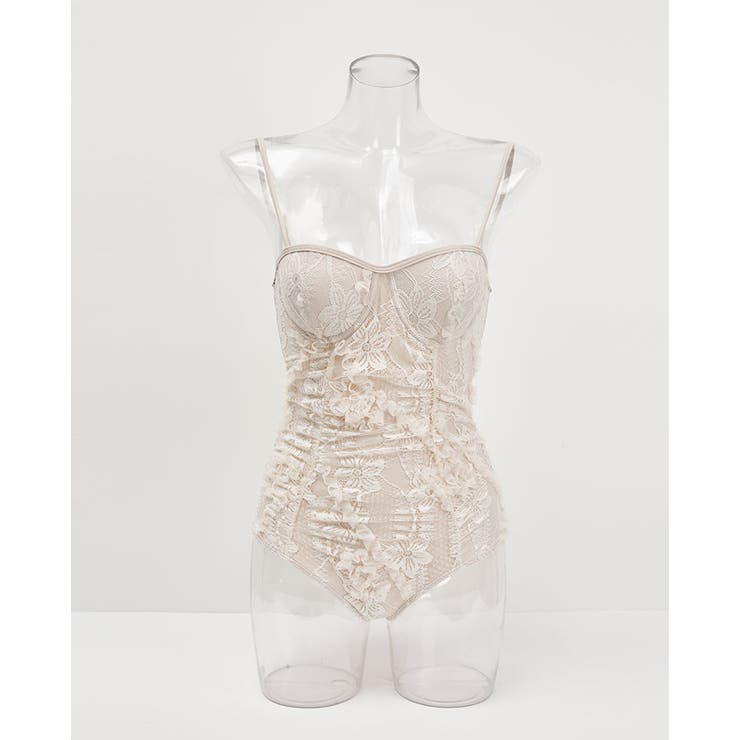 2WAYコルセットレースワンピース 水着 ベルスリーブ | PREMIUM K | 詳細画像15 