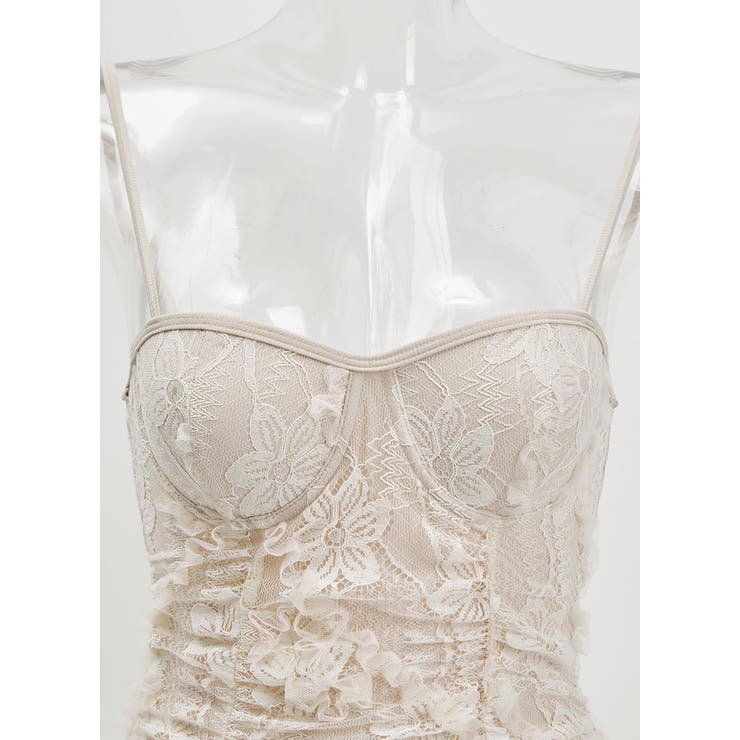 2WAYコルセットレースワンピース 水着 ベルスリーブ | PREMIUM K | 詳細画像17 