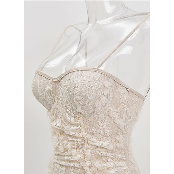 2WAYコルセットレースワンピース 水着 ベルスリーブ | PREMIUM K | 詳細画像18 