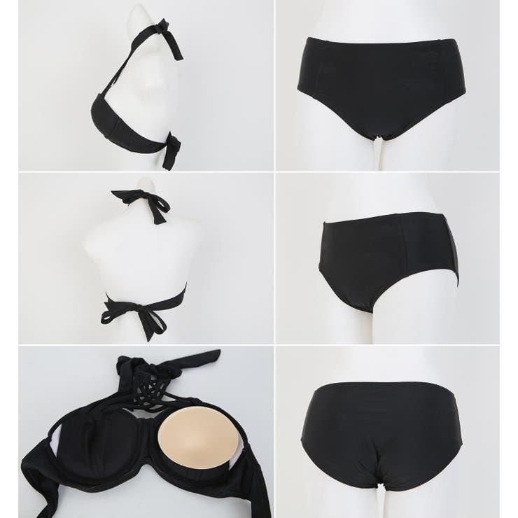 スパイダーラインクロスネックビキニ ホルターネック セクシー | PREMIUM K | 詳細画像9 