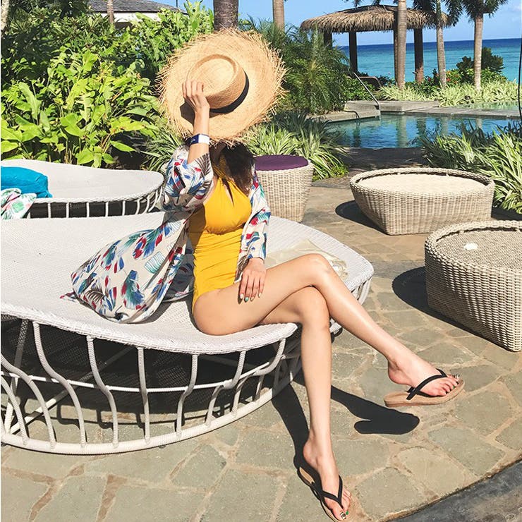 クロスホルターネックモノキニ 水着 前から見るとワンピース後ろからだとビキニに見… | PREMIUM K | 詳細画像11 