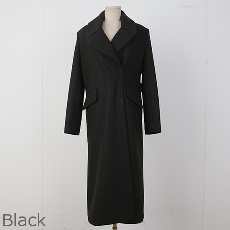バックファーベルトロングコート マキシ丈 超ロング[品番：AD000008595]｜PREMIUM  K（プレミアムケー）のレディースファッション通販｜SHOPLIST（ショップリスト）