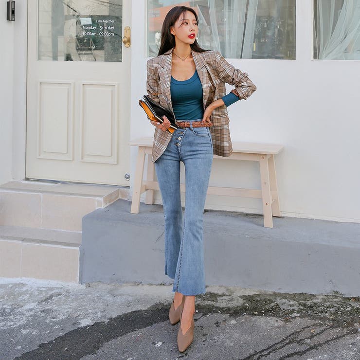 ディープUネックロングTシャツ ワイドネック 長袖 | PREMIUM K | 詳細画像11 