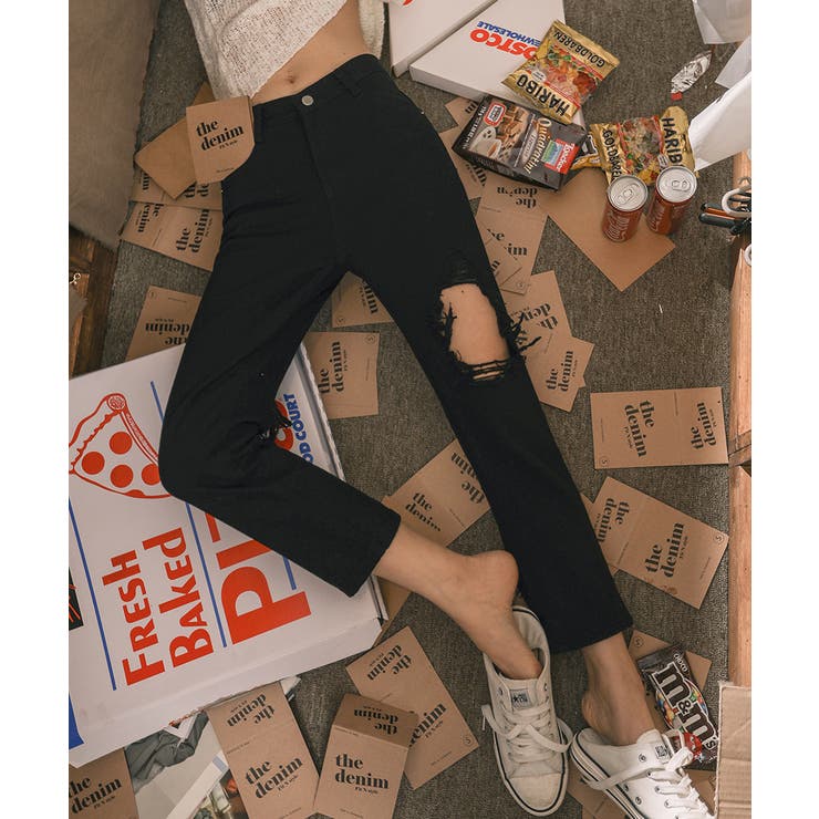 ワイルドダメージデニム ハードクラッシュ ヴィンテージテイスト | PREMIUM K | 詳細画像24 