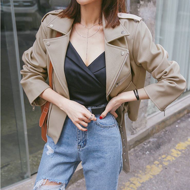 カラービスチェキャミソール 深いVネック ワイドVネック | PREMIUM K | 詳細画像11 