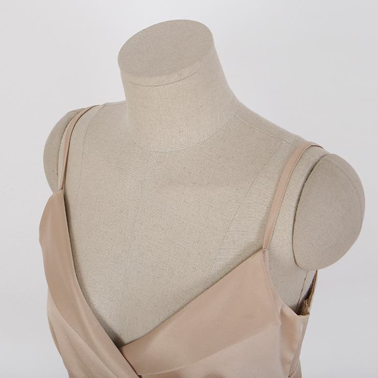 カラービスチェキャミソール 深いVネック ワイドVネック | PREMIUM K | 詳細画像26 