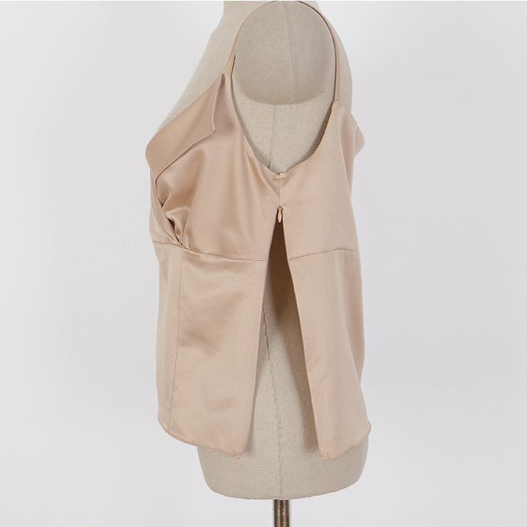 カラービスチェキャミソール 深いVネック ワイドVネック | PREMIUM K | 詳細画像29 