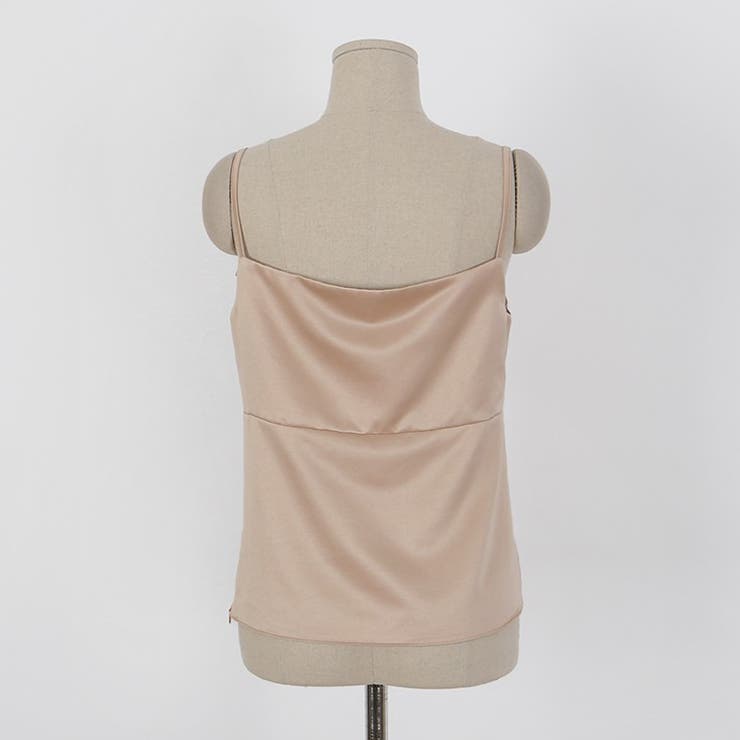 カラービスチェキャミソール 深いVネック ワイドVネック | PREMIUM K | 詳細画像4 