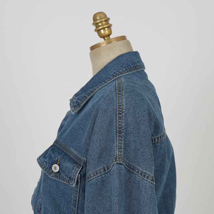 ハイウエストデニムジャンプスーツ オールインワン つなぎ[品番 ハイウエストデニムジャンプスーツ オールインワン つなぎ[品番