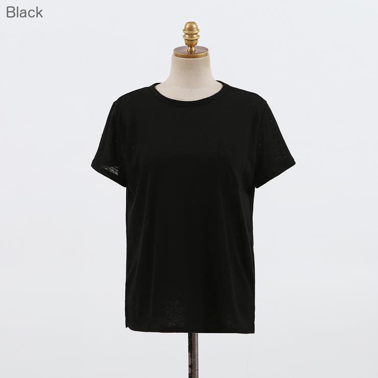リネンミックスポケットTシャツ 半袖 スラブ | PREMIUM K | 詳細画像11 