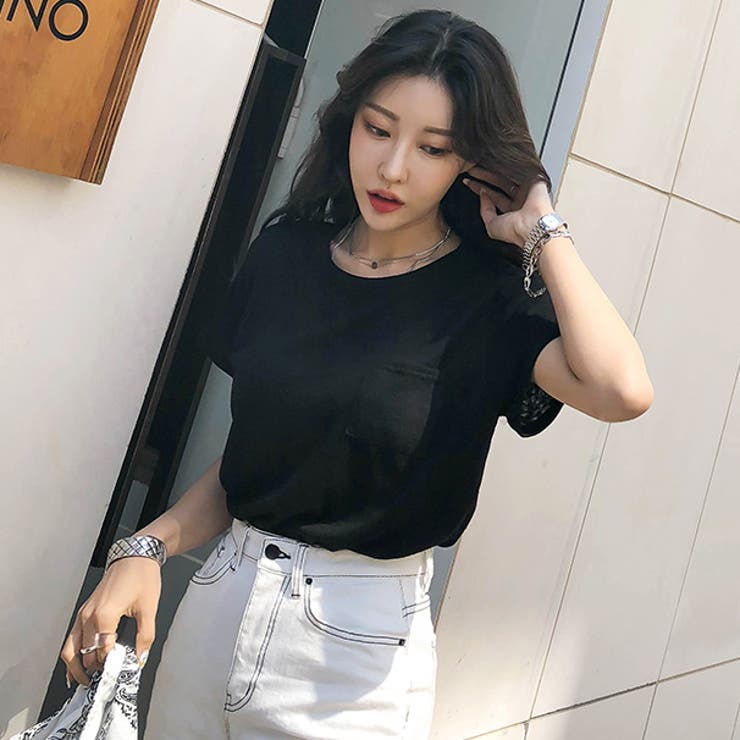 リネンミックスポケットTシャツ 半袖 スラブ | PREMIUM K | 詳細画像13 