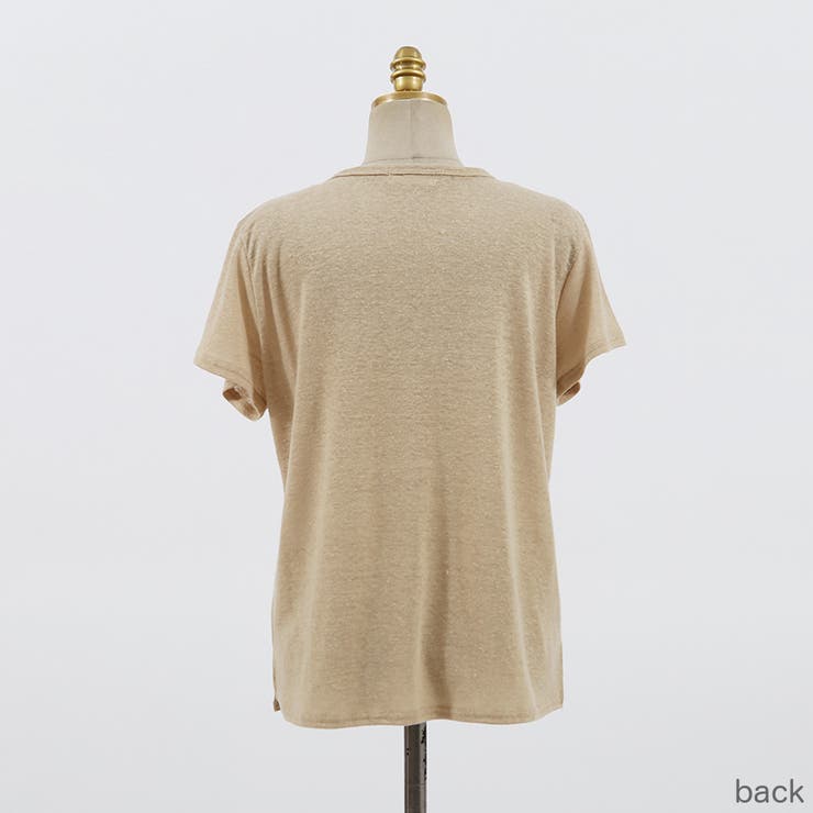 リネンミックスポケットTシャツ 半袖 スラブ | PREMIUM K | 詳細画像26 